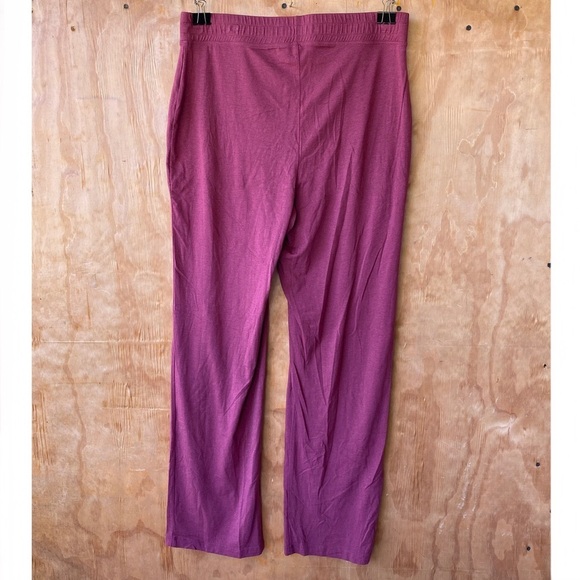 Universal Standard  Pink Straight Leg Lounge Pants Pull On Pant - Picture 2 of 12